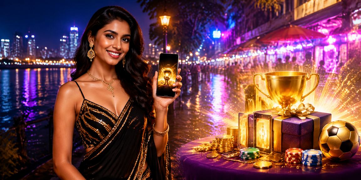 Live Casino game at Mumbai casino app at night market